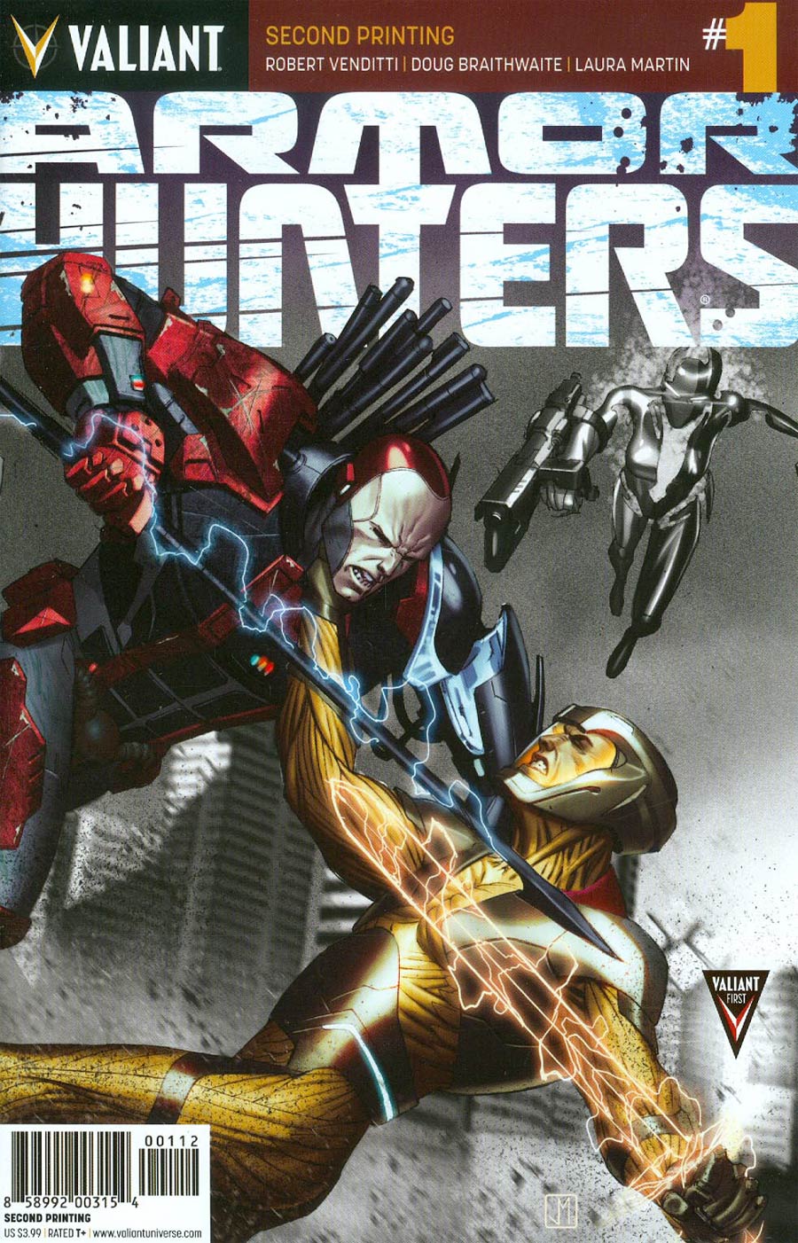 Armor Hunters #1 Cover H 2nd Ptg