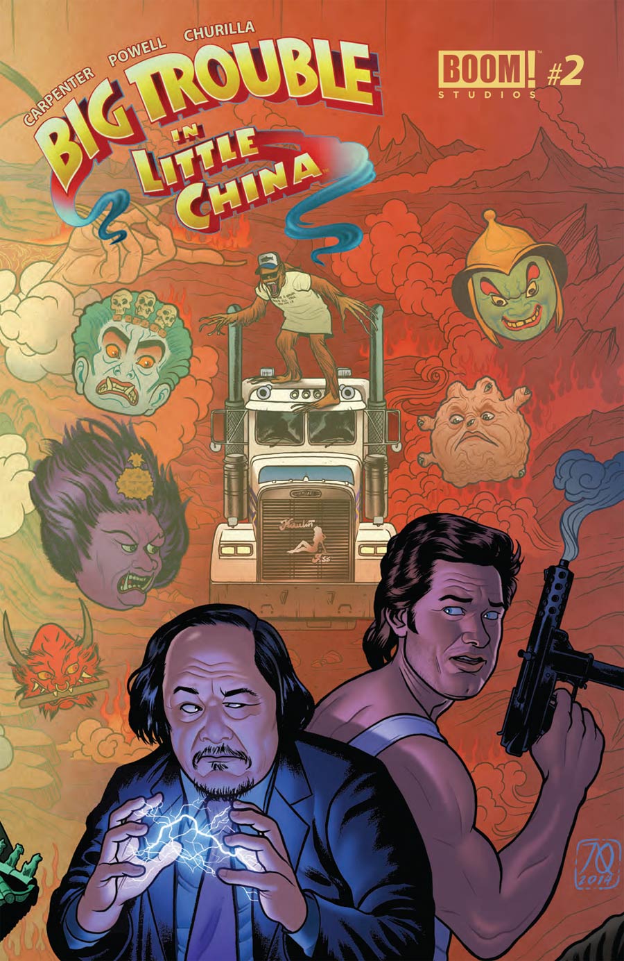 Big Trouble In Little China #2 Cover B Regular Joe Quinones Connecting Cover