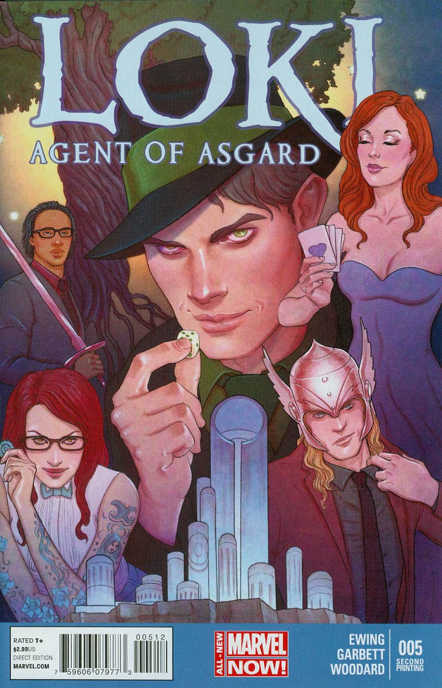 Loki Agent Of Asgard #5 Cover B 2nd Ptg Jenny Frison Variant Cover