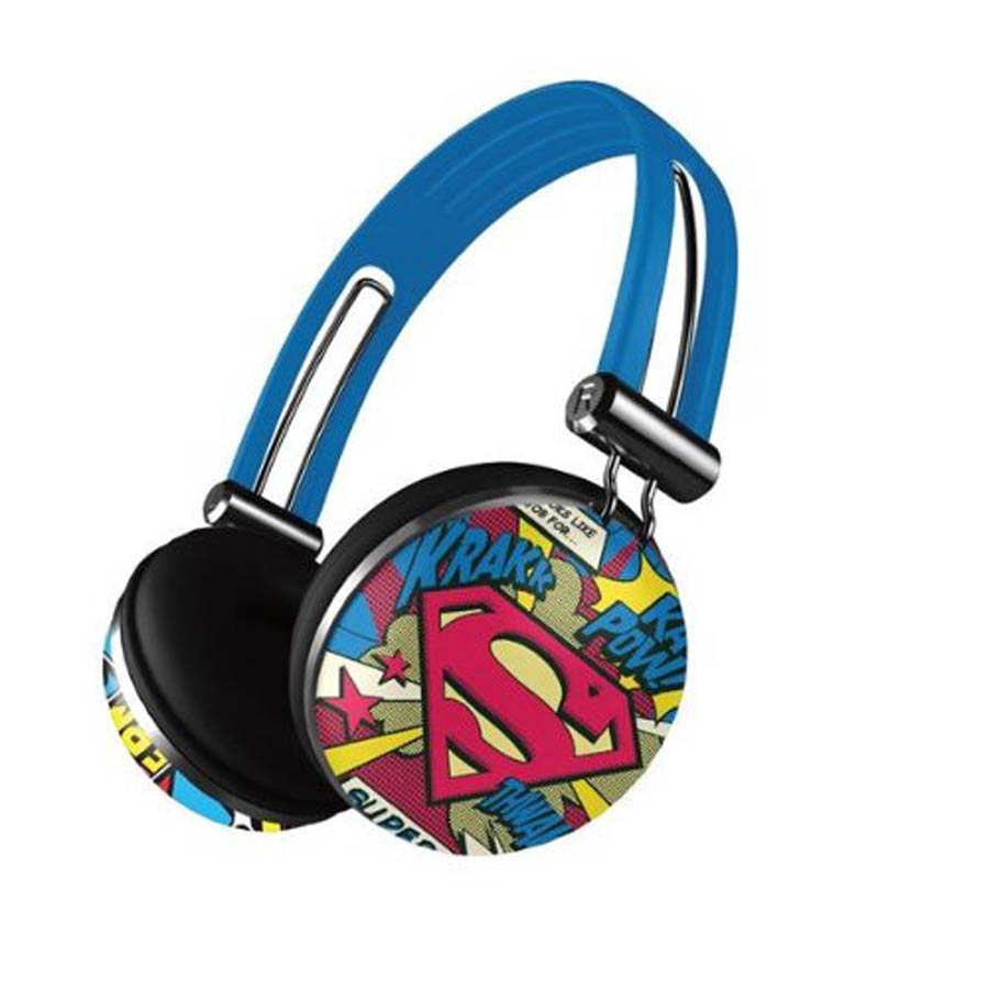 DC Comics Pro Audio Headphones - Superman Logo