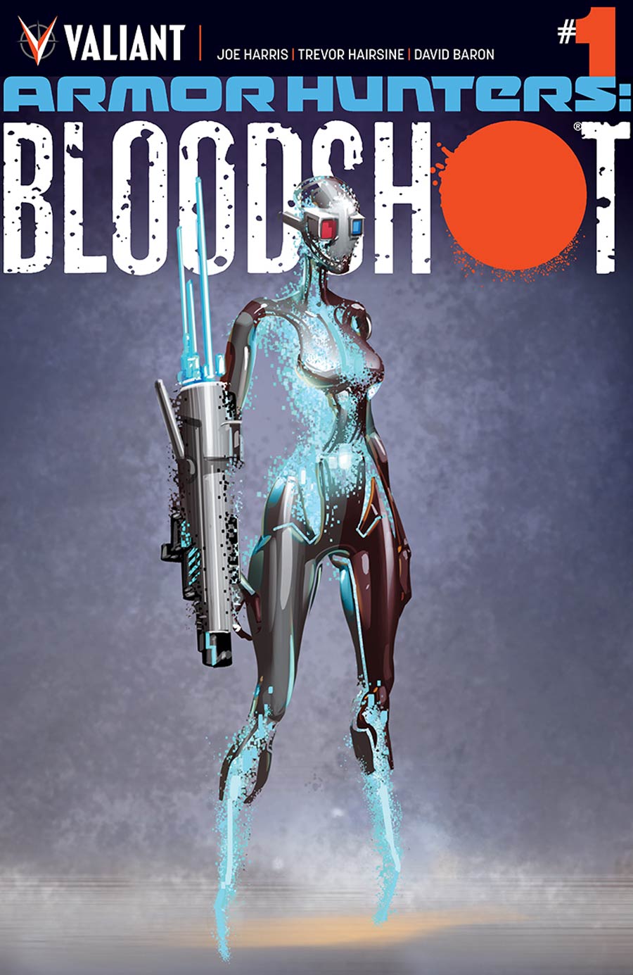 Armor Hunters Bloodshot #1 Cover D Incentive Clayton Crain Character Design Variant Cover