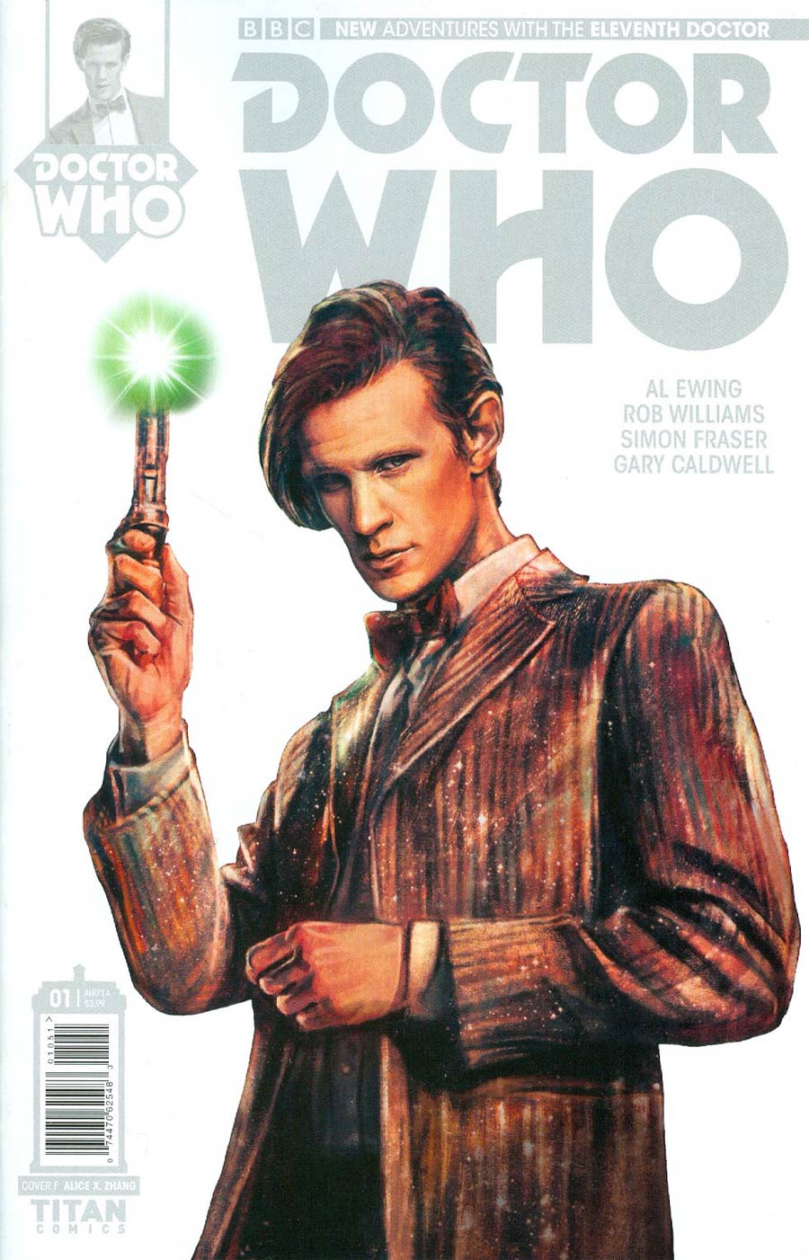 Doctor Who 11th Doctor #1 Cover H Incentive Alice X Zhang Stark Cover