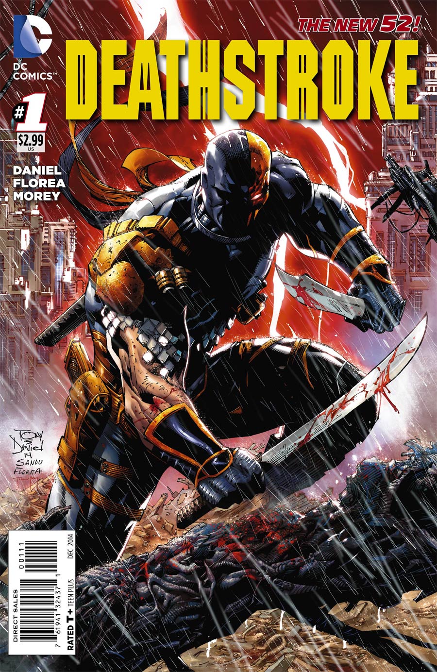 Deathstroke Vol 3 #1 Cover A 1st Ptg Regular Tony S Daniel Cover