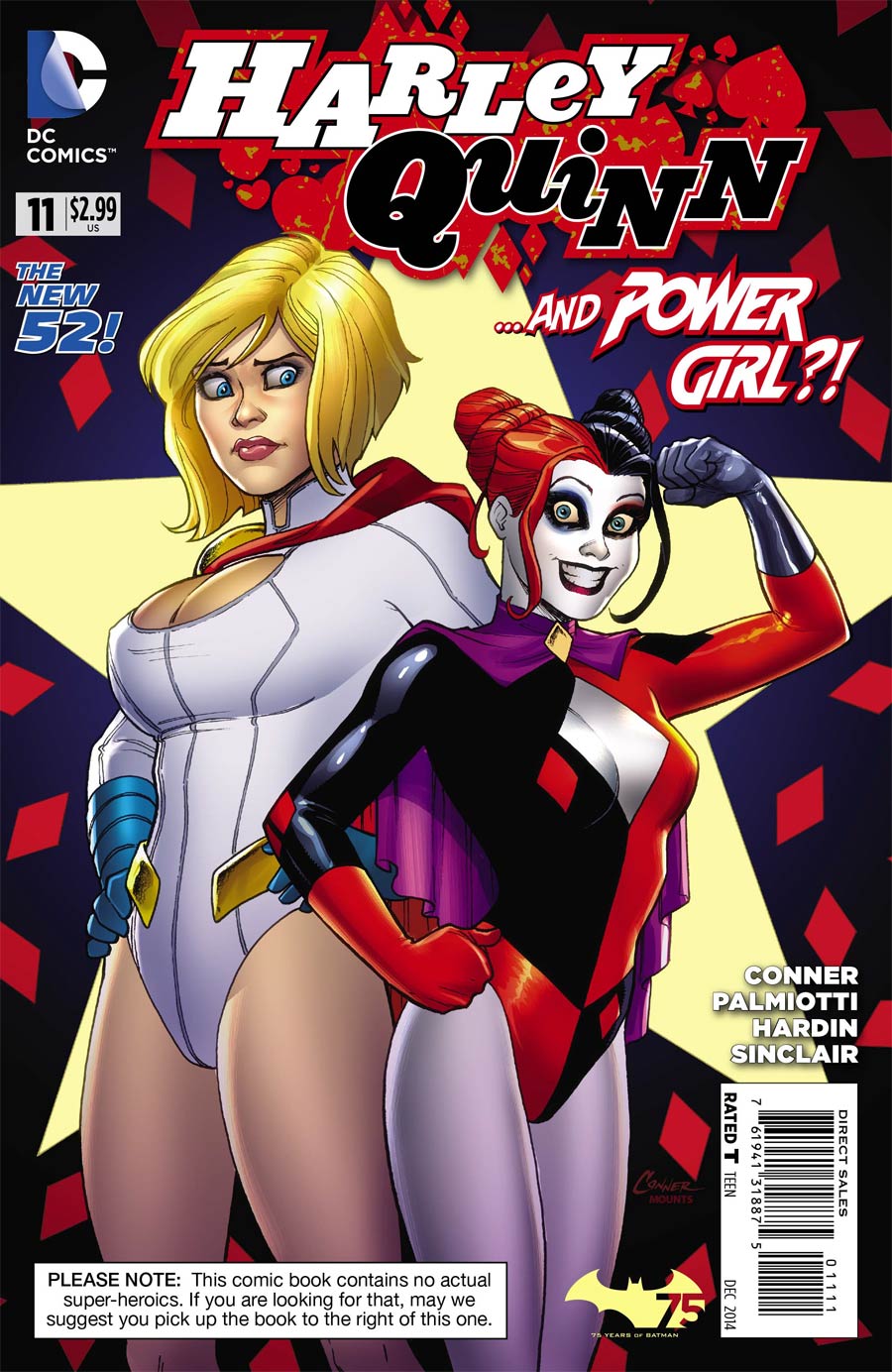 Harley Quinn Vol 2 #11 Cover A Regular Amanda Conner Cover