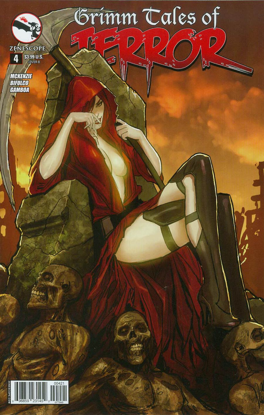 Grimm Fairy Tales Presents Grimm Tales Of Terror #4 Cover B Stjepan Sejic