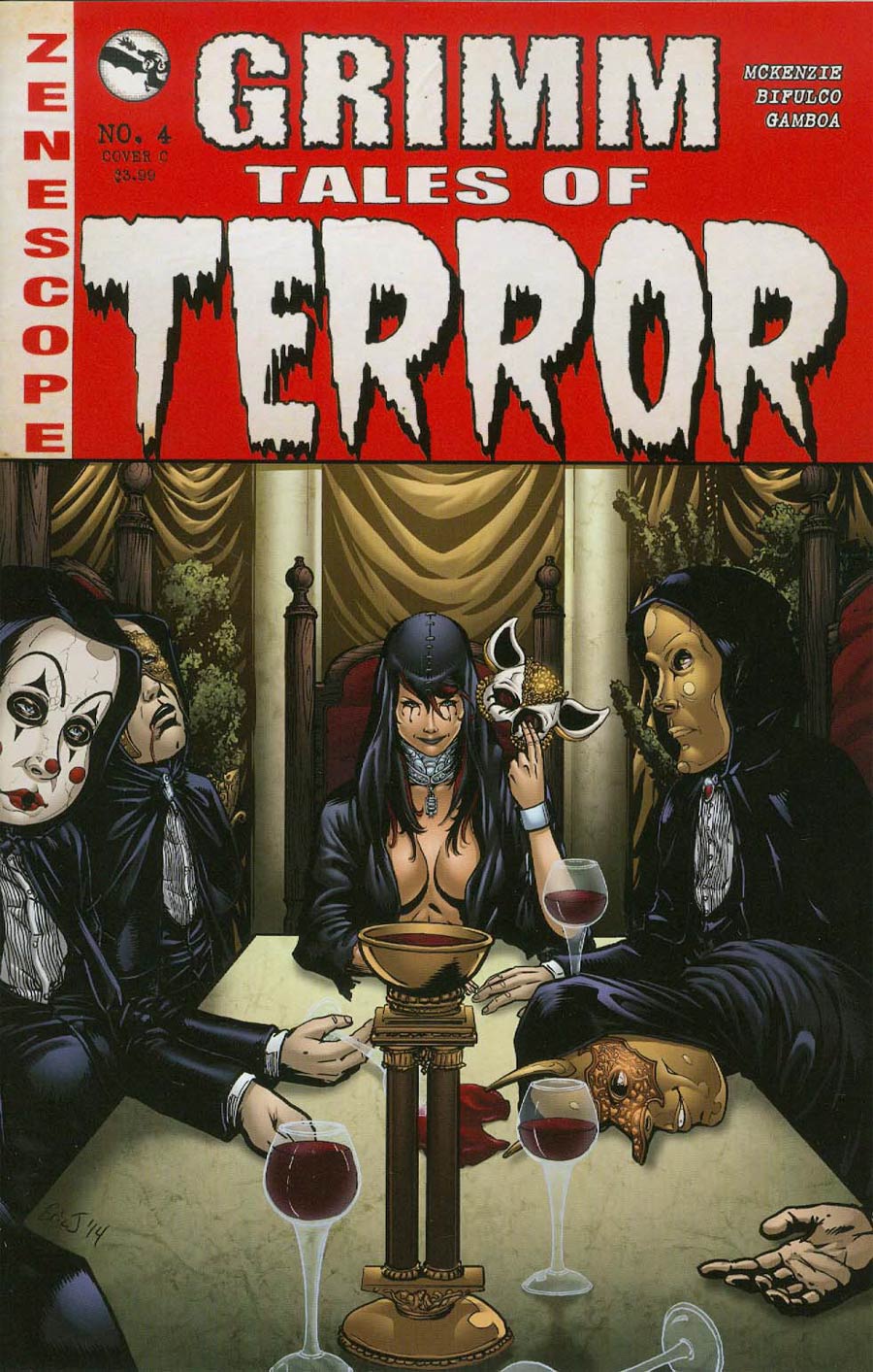 Grimm Fairy Tales Presents Grimm Tales Of Terror #4 Cover C Eric J