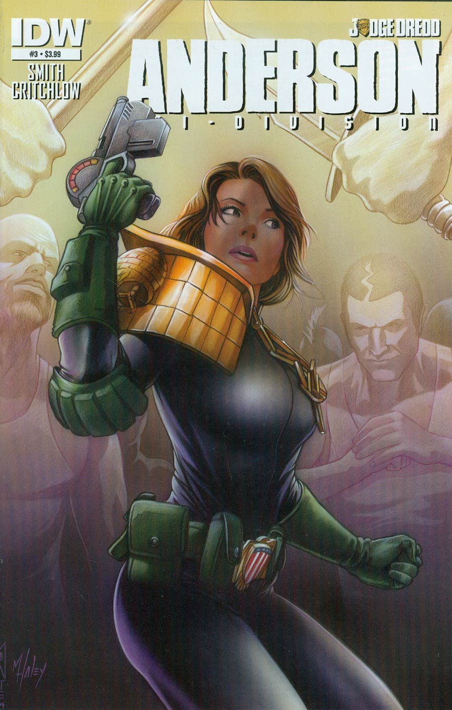 Judge Dredd Anderson Psi-Division #3 Cover A Regular Matt Haley Cover