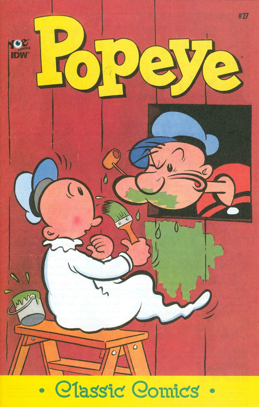 Classic Popeye #27 Cover A Regular Bud Sagendorf Cover