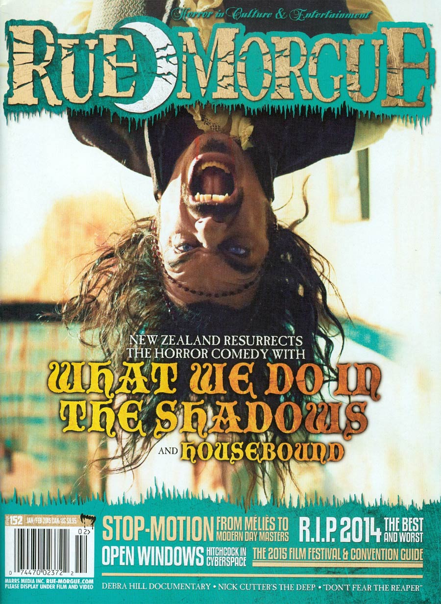 Rue Morgue Magazine #152 Jan/Feb 2015