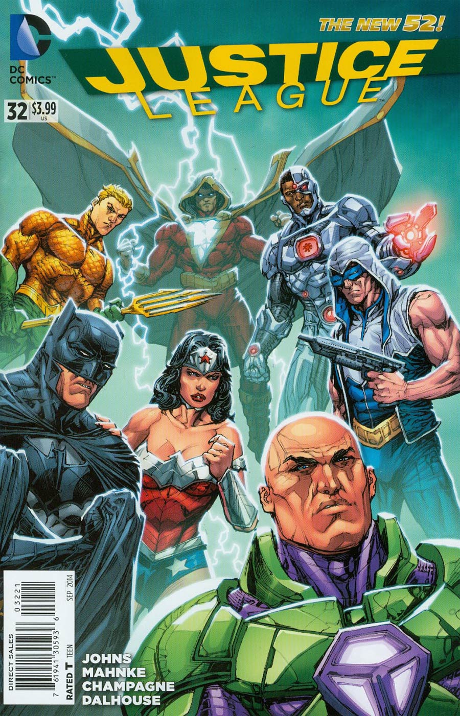 Justice League Vol 2 #32 Cover E Incentive Howard Porter Variant Cover