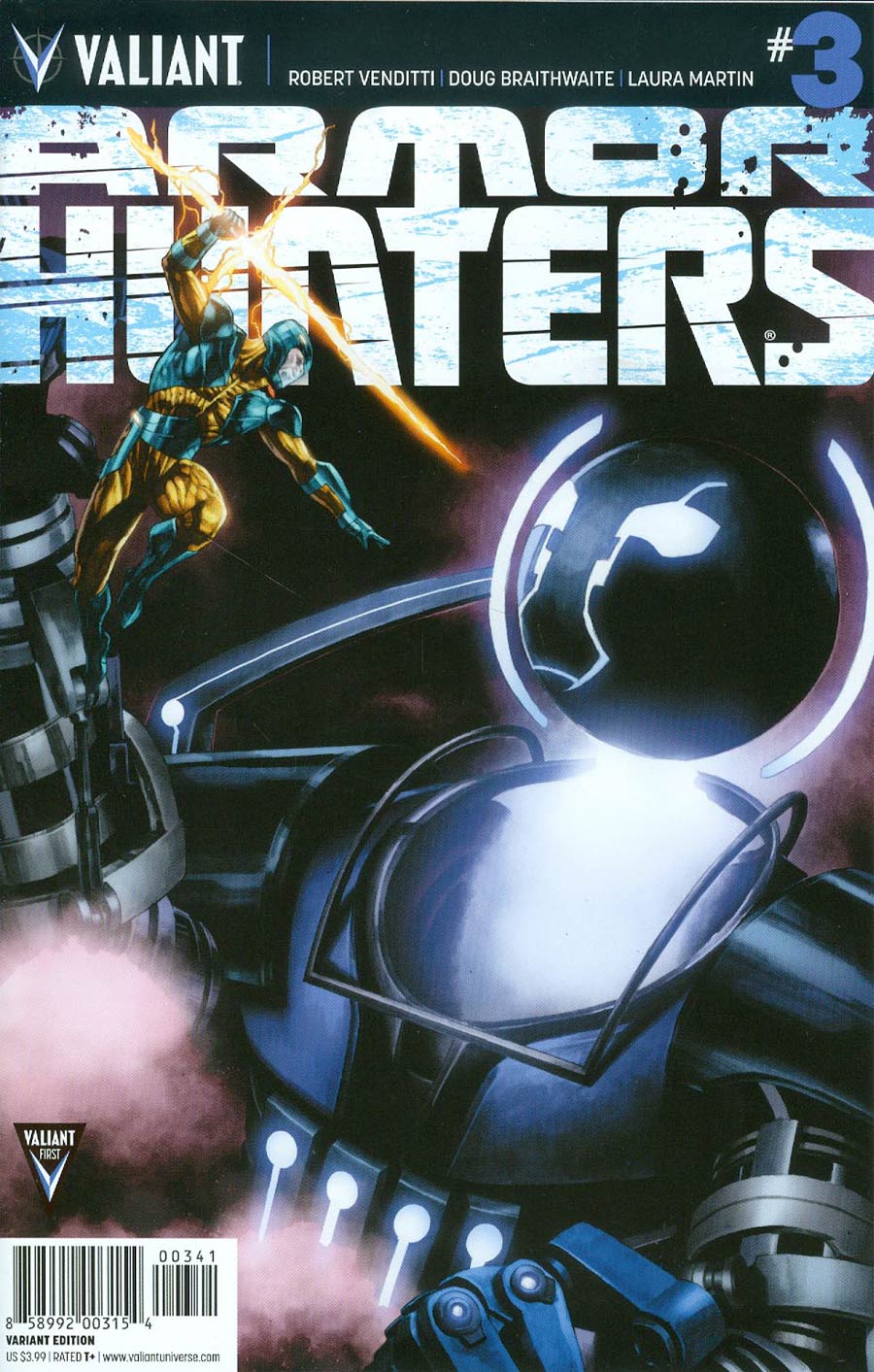 Armor Hunters #3 Cover E Incentive Mico Suayan Artist Variant Cover