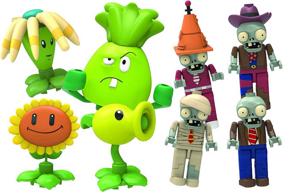 K-Nex Plants vs Zombies Mystery Figure Series 1 Blind Mystery Box