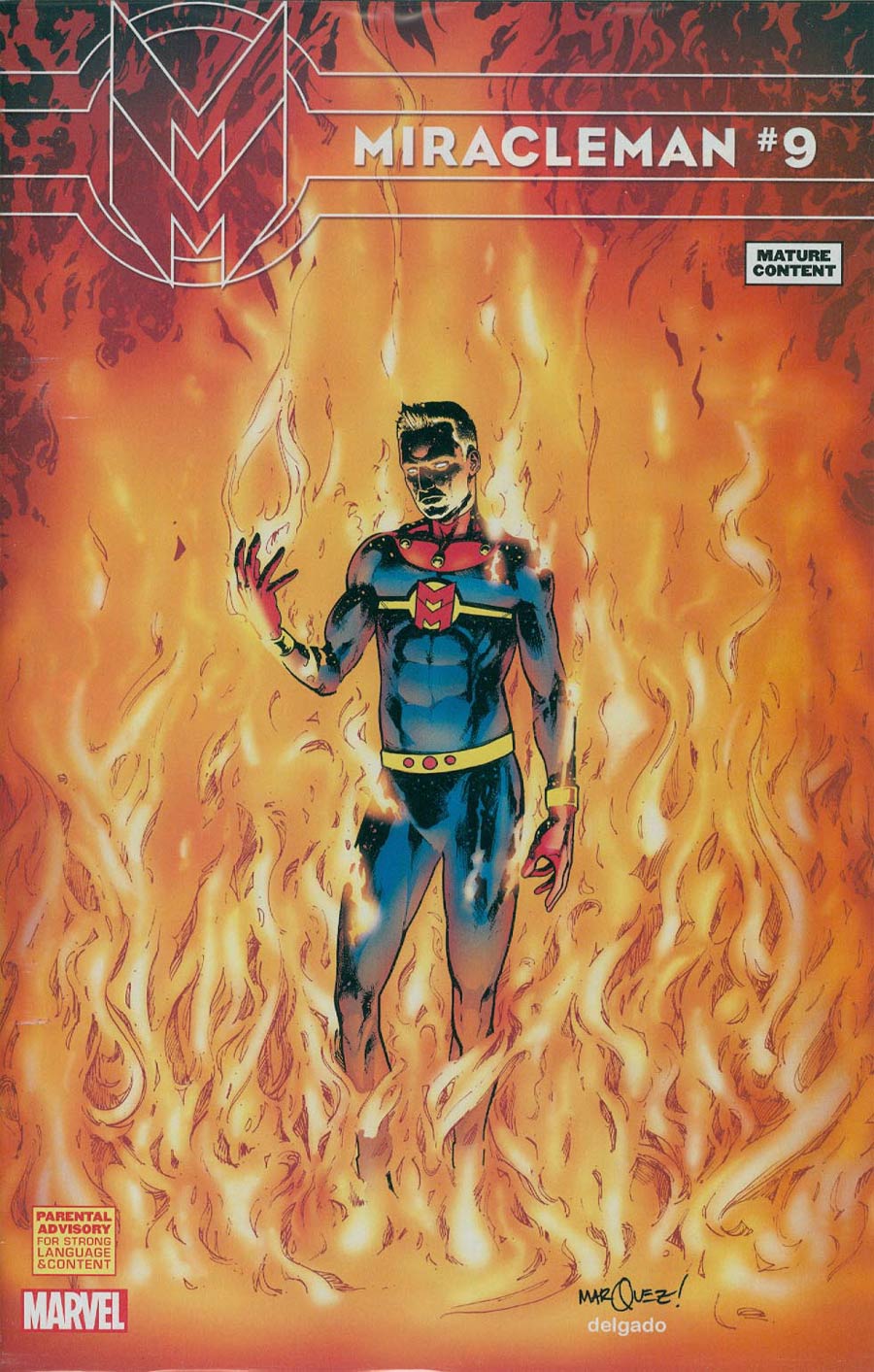 Miracleman (Marvel) #9 Cover F Incentive David Marquez Variant Cover Without Polybag