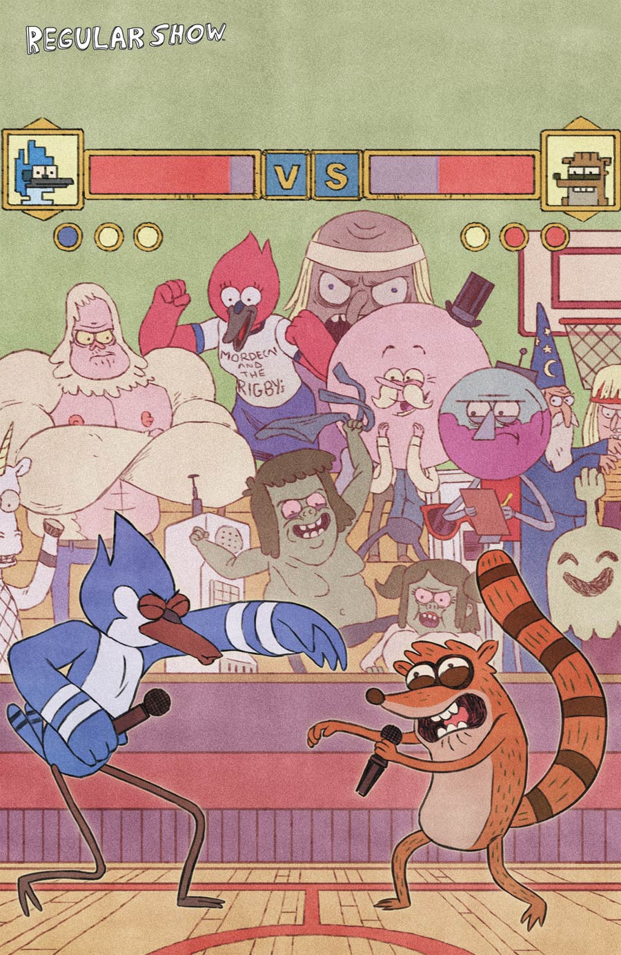 Regular Show #14 Cover D Incentive Jake Wyatt Virgin Variant Cover