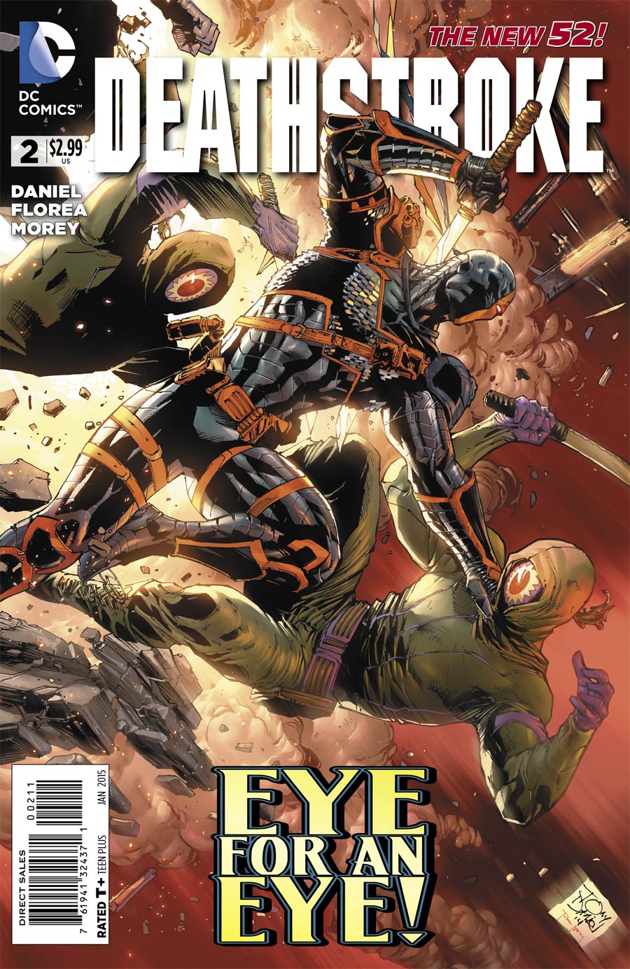 Deathstroke Vol 3 #2 Cover A 1st Ptg Regular Tony S Daniel Cover