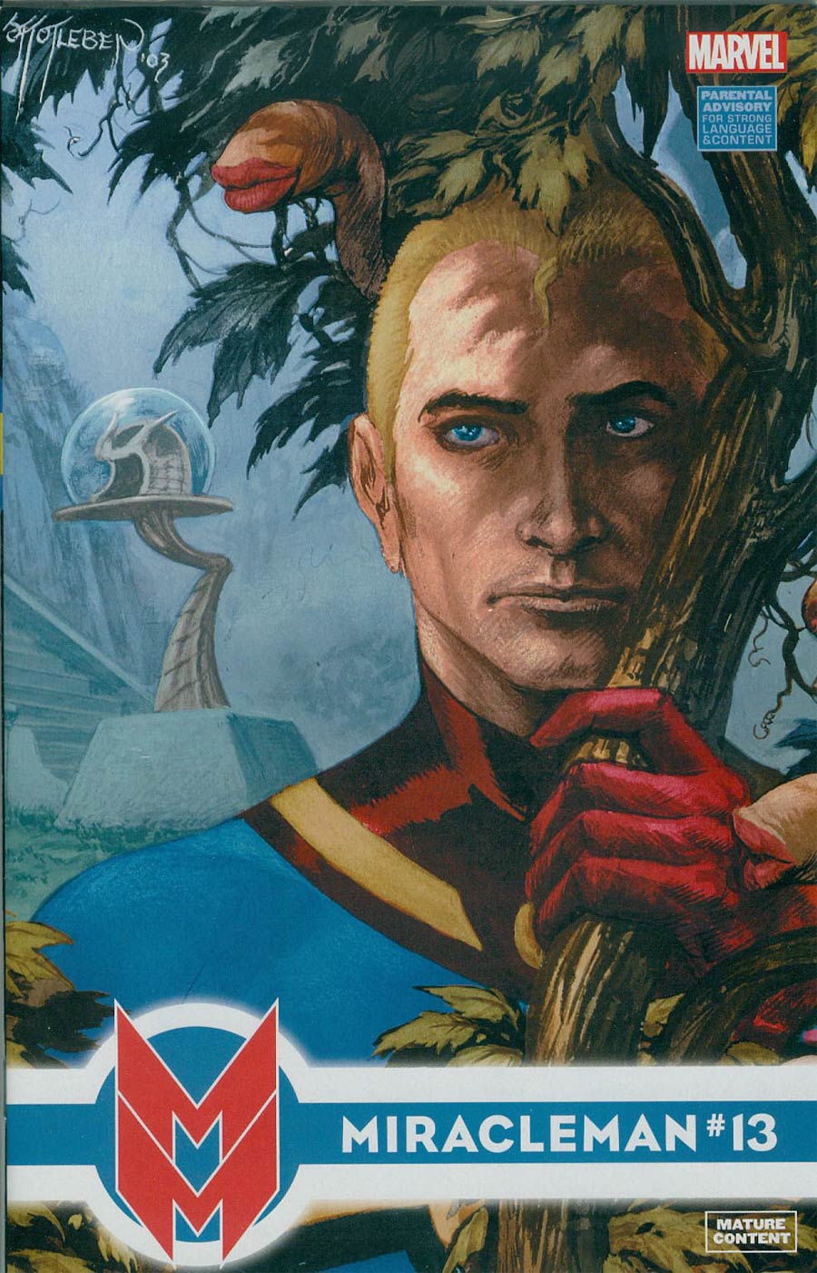 Miracleman (Marvel) #13 Cover A Regular John Totleben Cover With Polybag