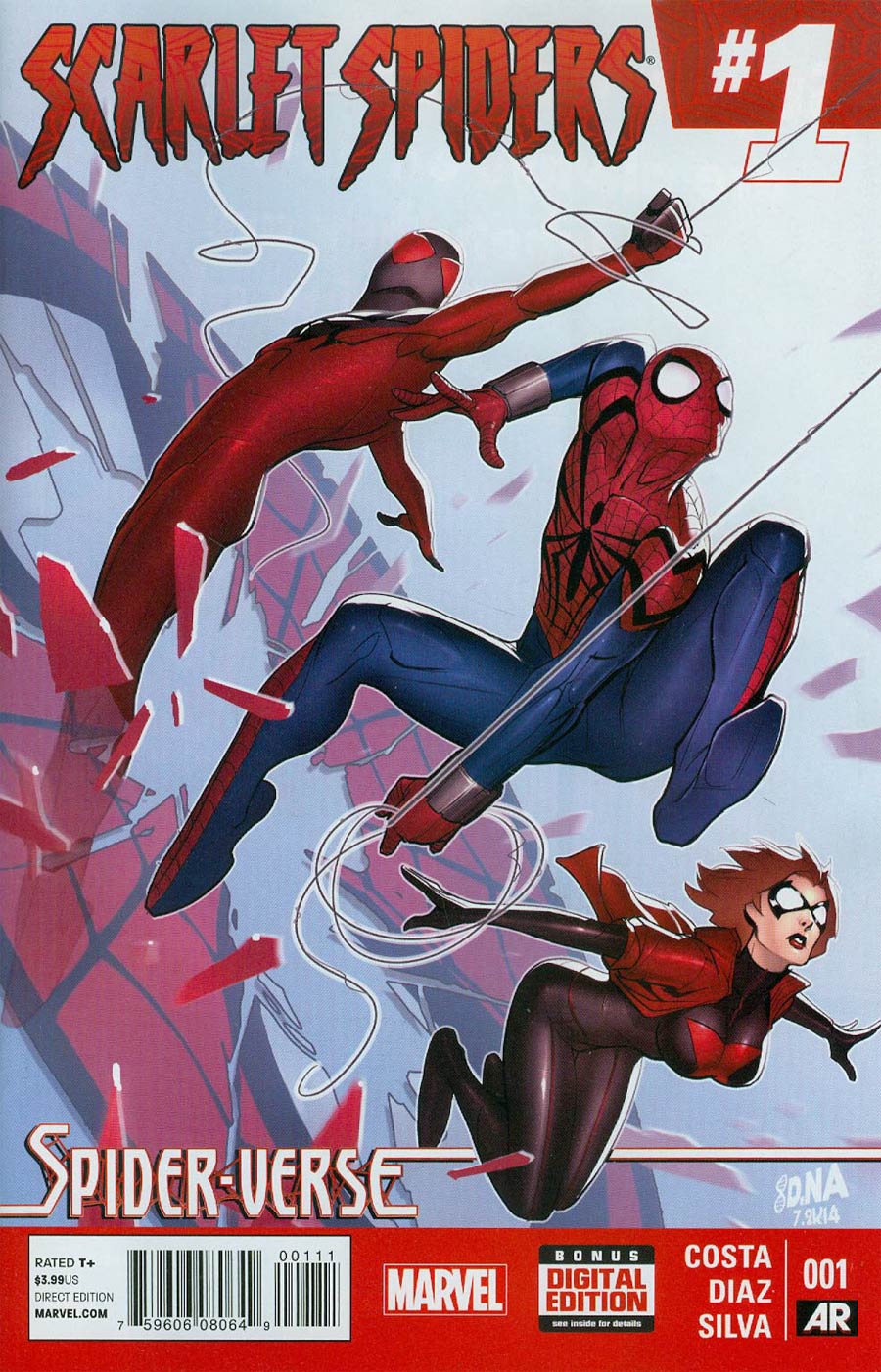 Scarlet Spiders #1 Cover A Regular David Nakayama Cover (Spider-Verse Tie-In)