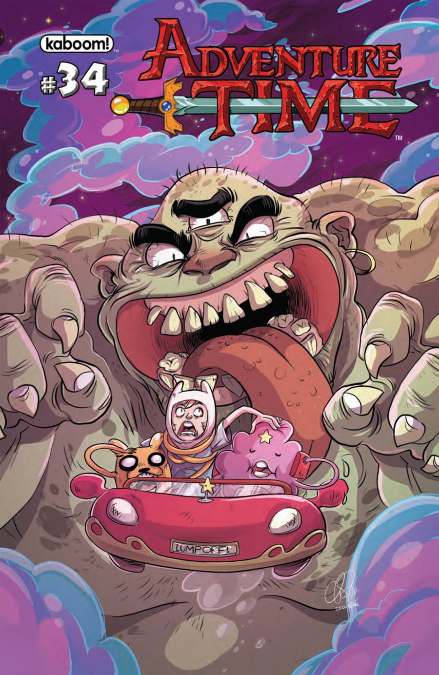 Adventure Time #34 Cover B Variant Claudia Aguirre Subscription Cover