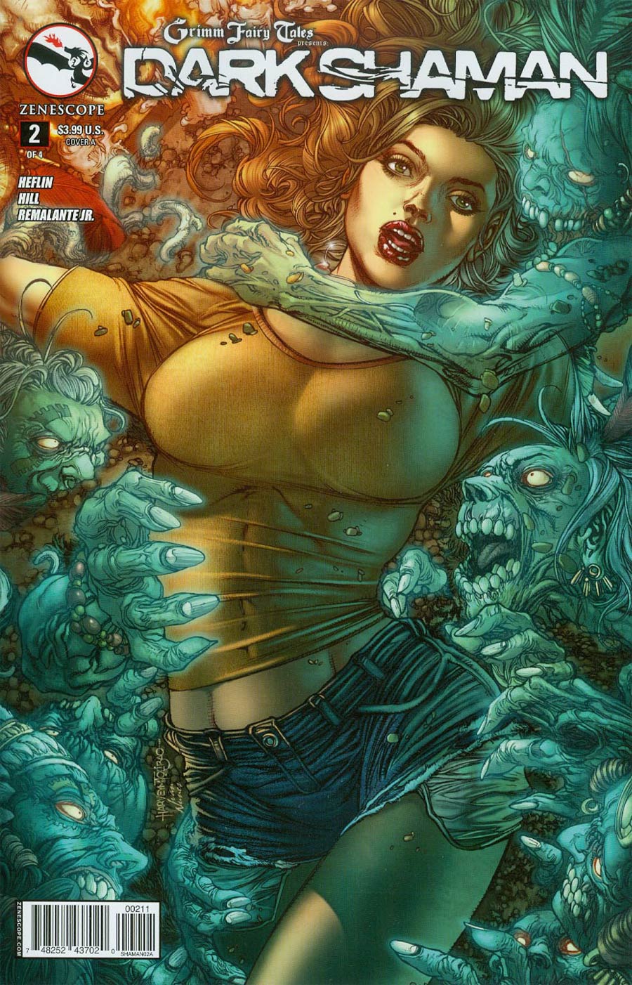 Grimm Fairy Tales Presents Dark Shaman #2 Cover A Regular Harvey Tolibao Cover