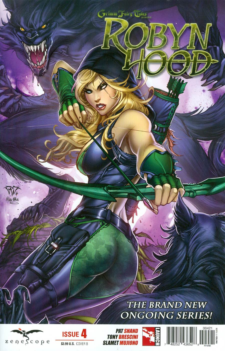 Grimm Fairy Tales Presents Robyn Hood Vol 2 #4 Cover B Paolo Pantalena