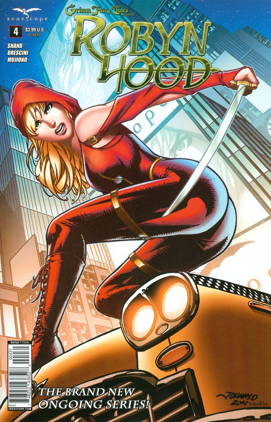 Grimm Fairy Tales Presents Robyn Hood Vol 2 #4 Cover C Johnny Desjardins