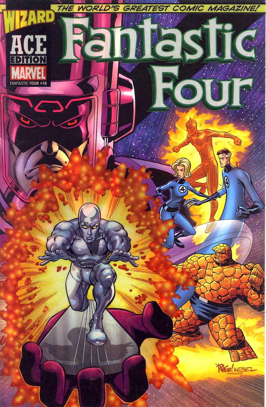 Fantastic Four #48 Cover B Wizard Ace Edition