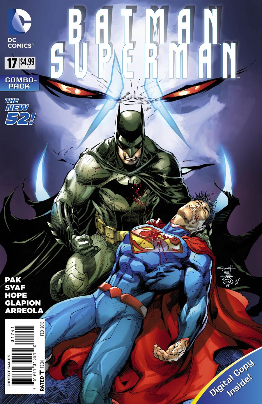 Batman Superman #17 Cover C Combo Pack With Polybag