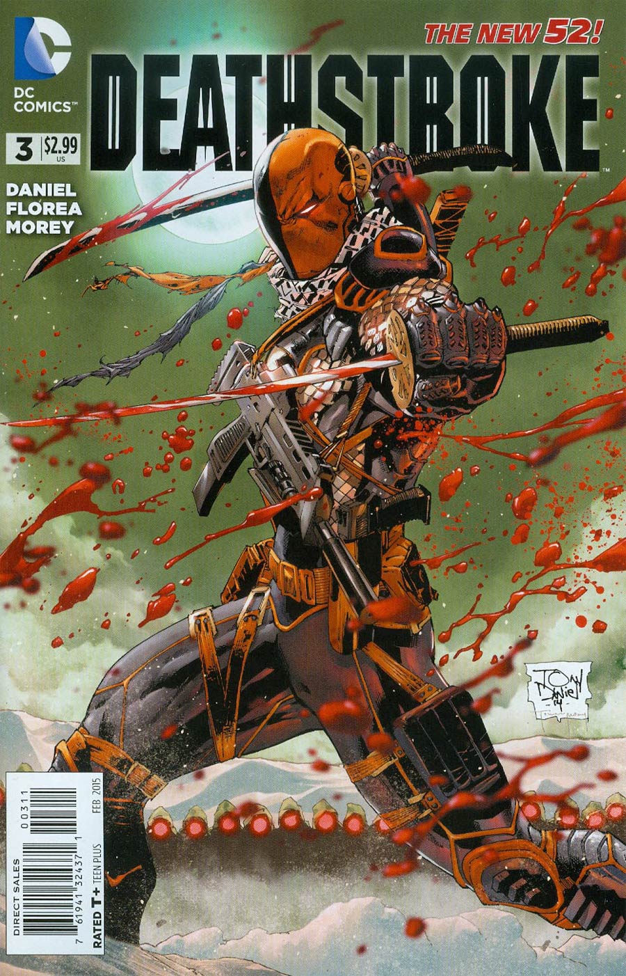 Deathstroke Vol 3 #3 Cover A 1st Ptg Regular Tony S Daniel Cover