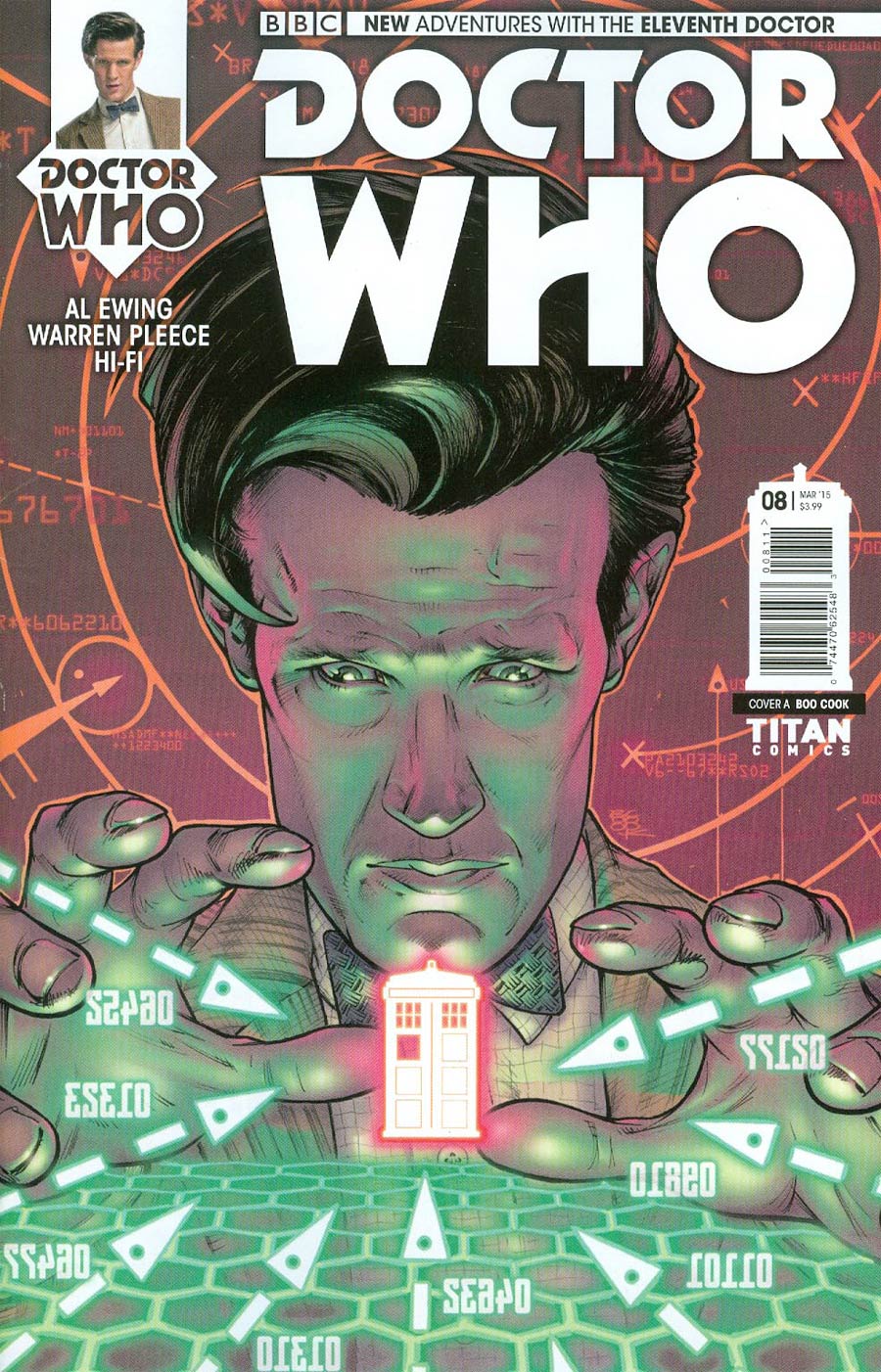 Doctor Who 11th Doctor #8 Cover A Regular Boo Cook Cover