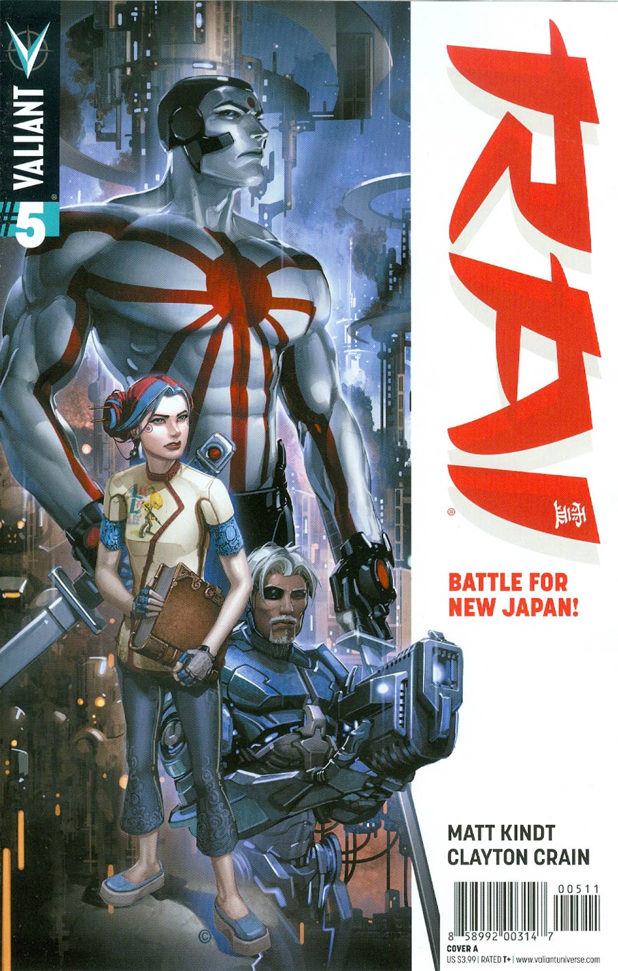 Rai Vol 2 #5 Cover A Regular Clayton Crain Cover