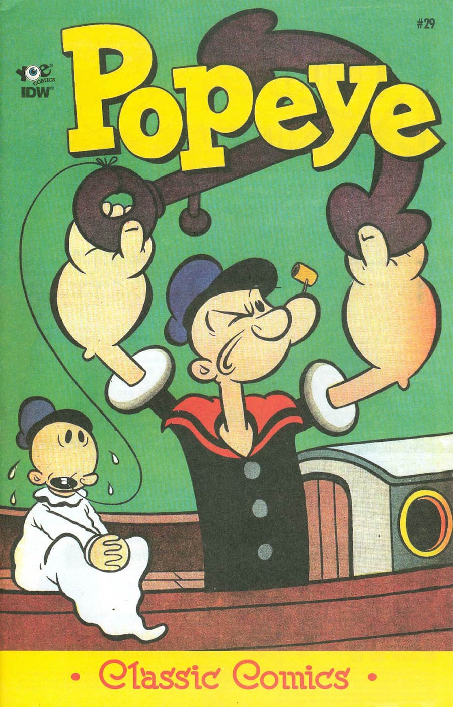 Classic Popeye #29 Cover A Regular Bud Sagendorf Cover