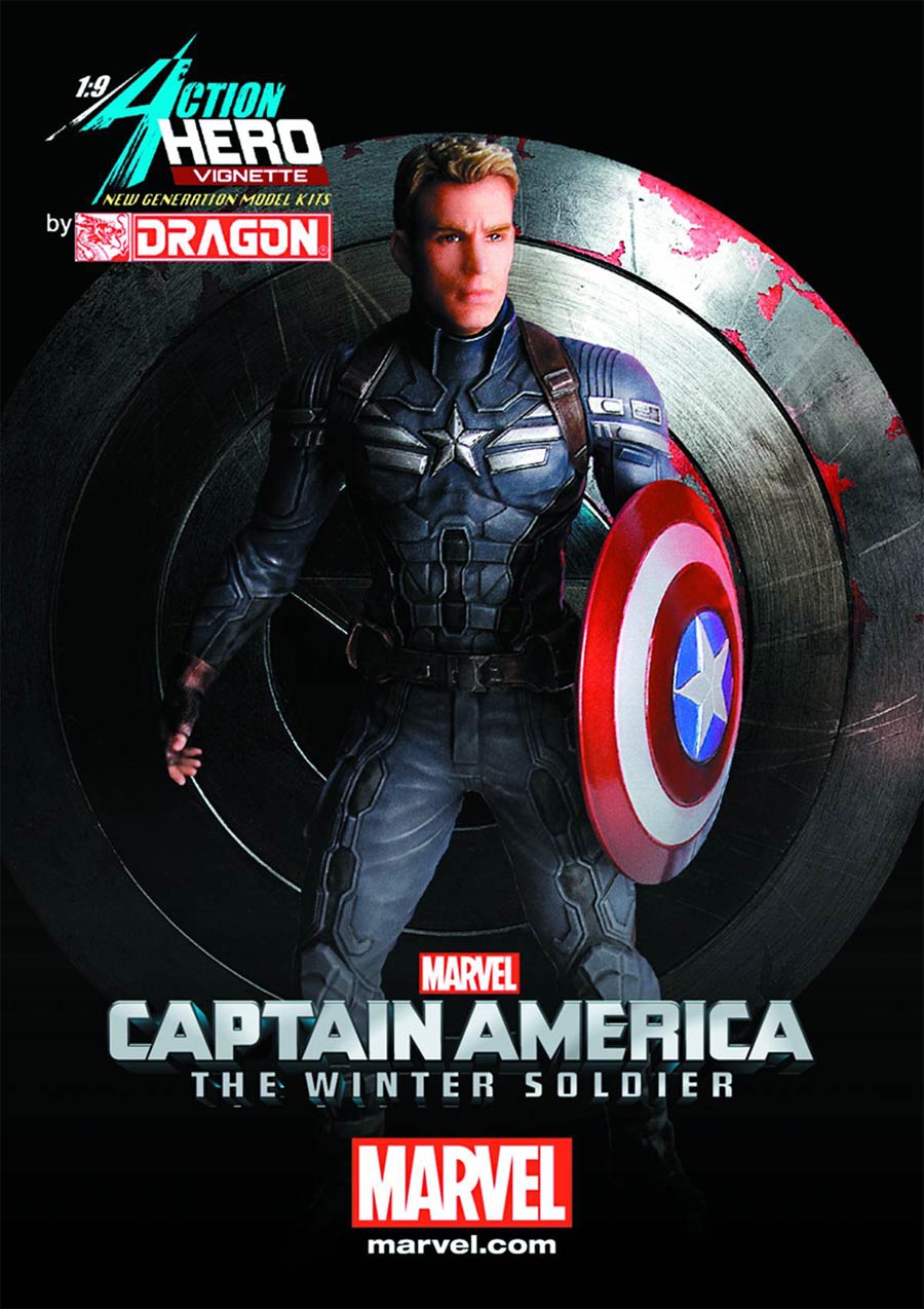 Captain America The Winter Soldier Captain America Action Hero Vignette