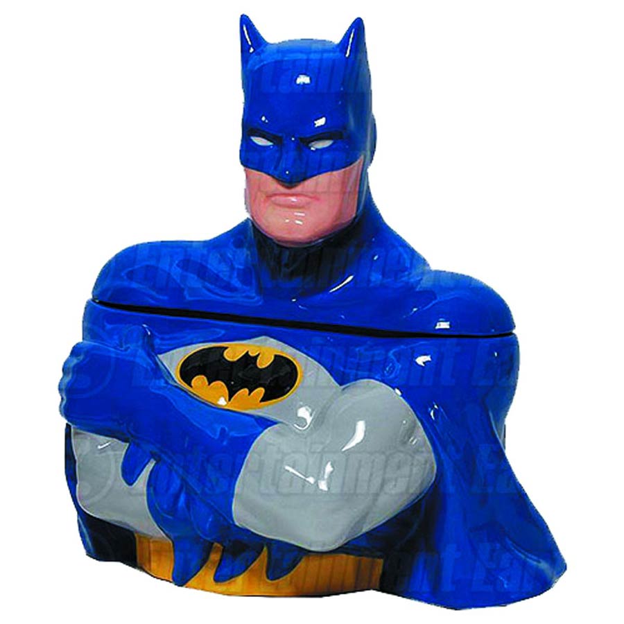 Batman Blue Suit Cookie Jar