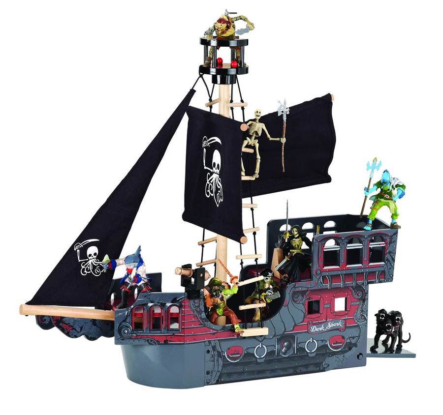 Fantasy Pirates Ship Playset