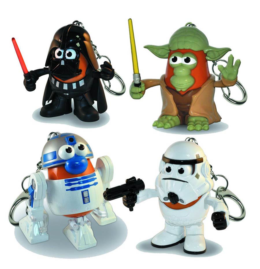 Mr Potato Head Star Wars Keychain Assortment Case