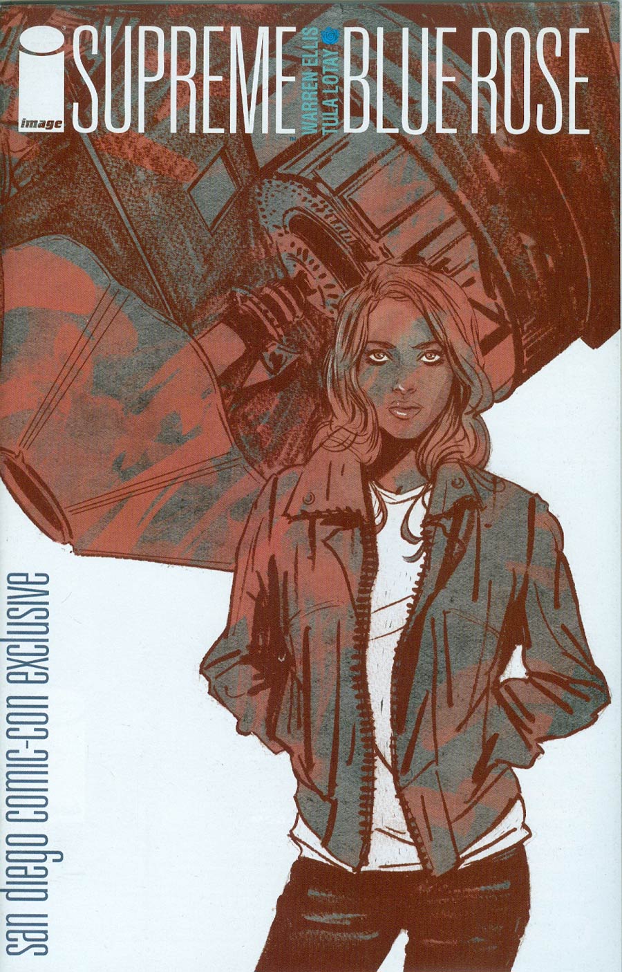 Supreme Blue Rose #1 Cover B SDCC Variant Cover