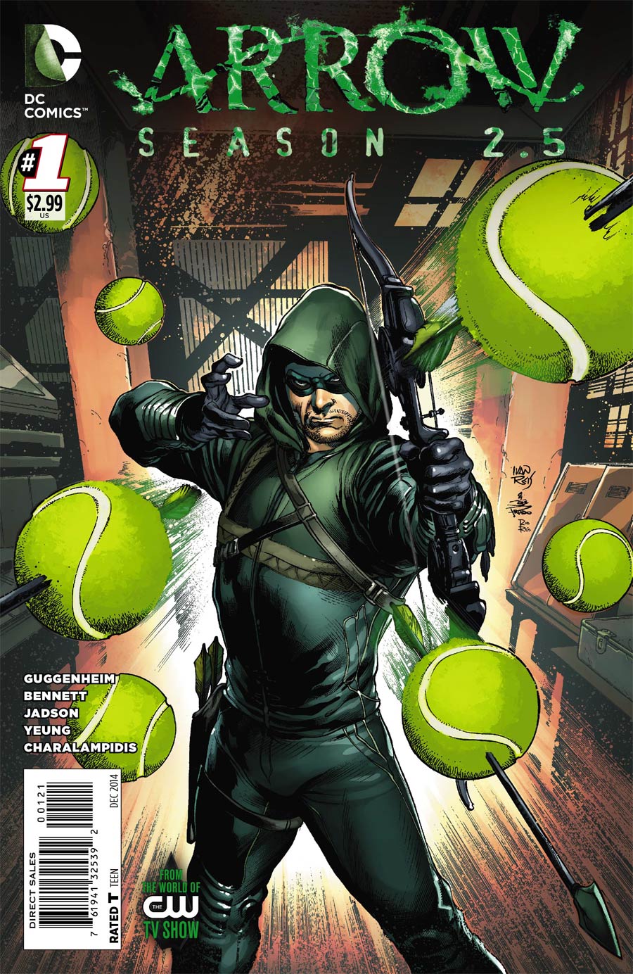 Arrow Season 2.5 #1 Cover B Incentive Ivan Reis Variant Cover