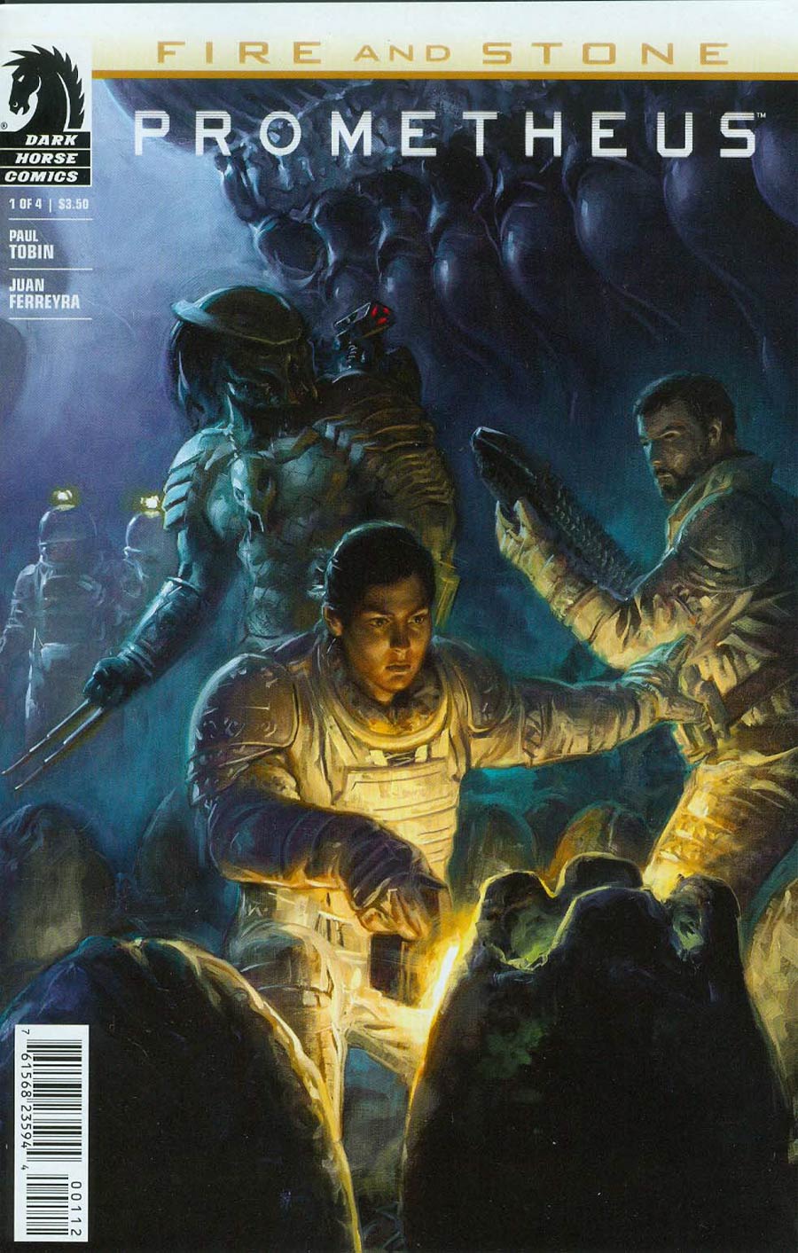 Prometheus Fire And Stone #1 Cover C 2nd Ptg David Palumbo Variant Cover