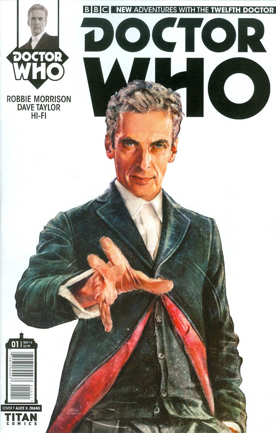 Doctor Who 12th Doctor #1 Cover G Incentive Alice X Zhang Stark Variant Cover