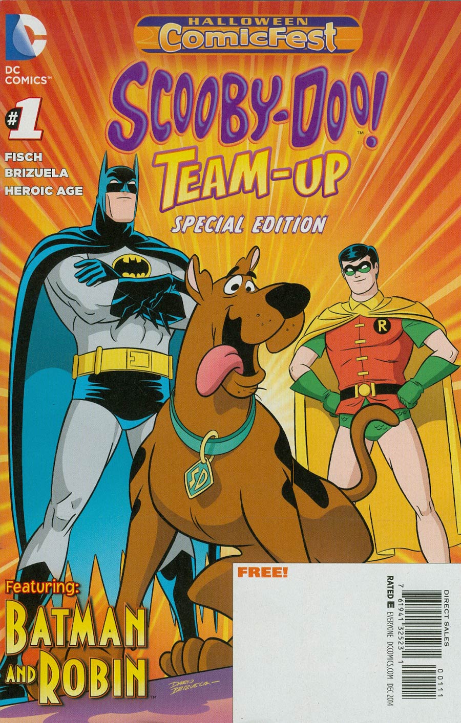 HCF 2014 Scooby-Doo Team-Up #1 Featuring Batman