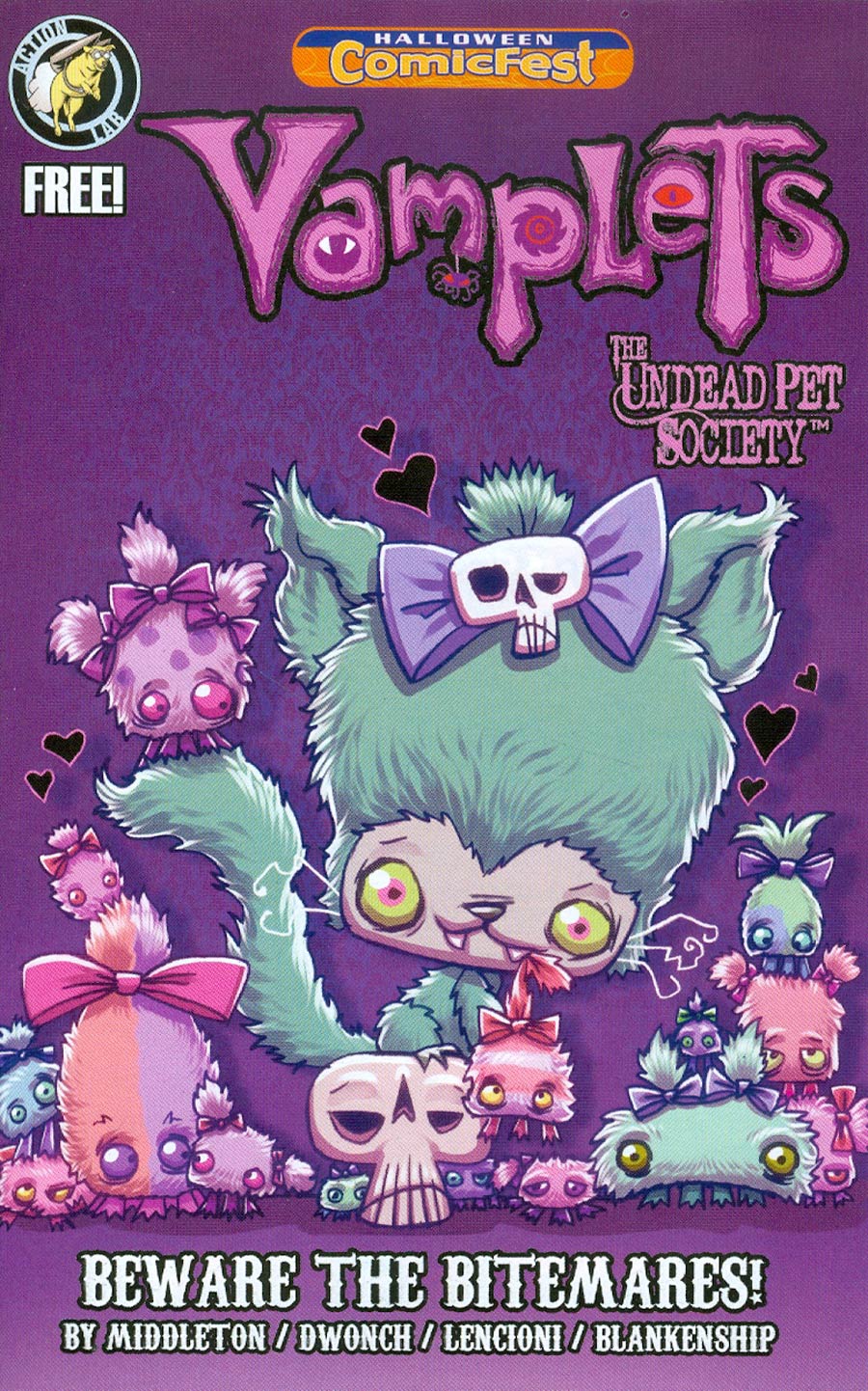 HCF 2014 Vamplets Undead Pet Society Mini-Comic