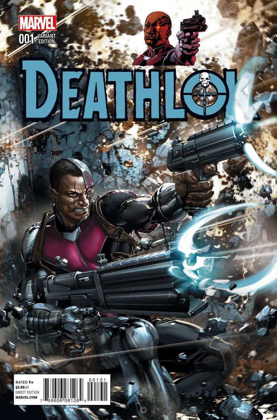 Deathlok Vol 5 #1 Cover F Incentive Clayton Crain Variant Cover