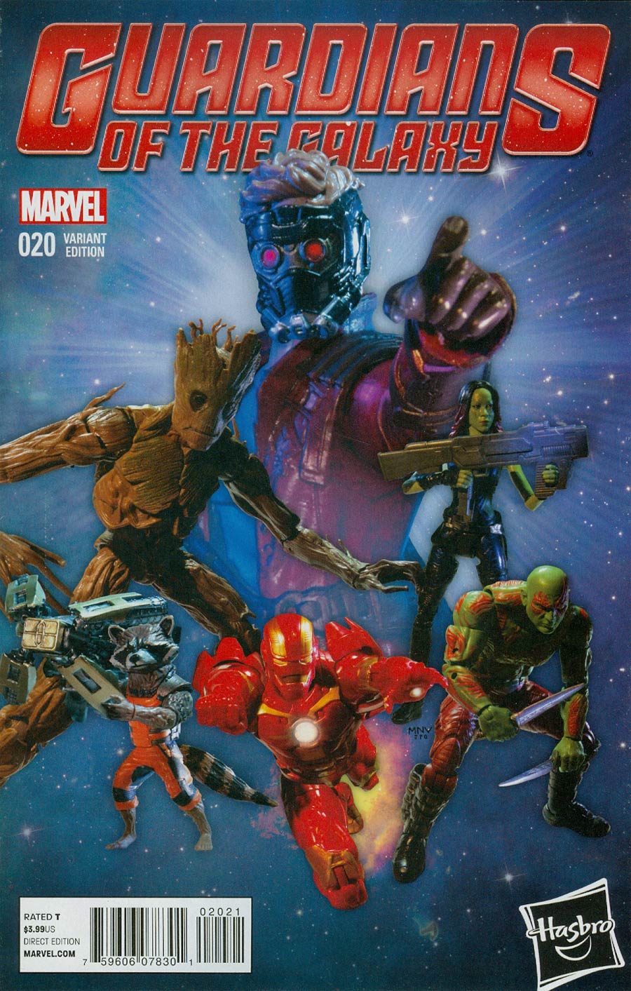 Guardians Of The Galaxy Vol 3 #20 Cover B Incentive Hasbro Variant Cover