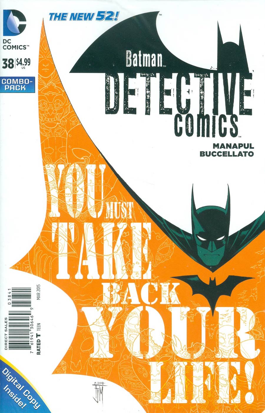 Detective Comics Vol 2 #38 Cover C Combo Pack With Polybag