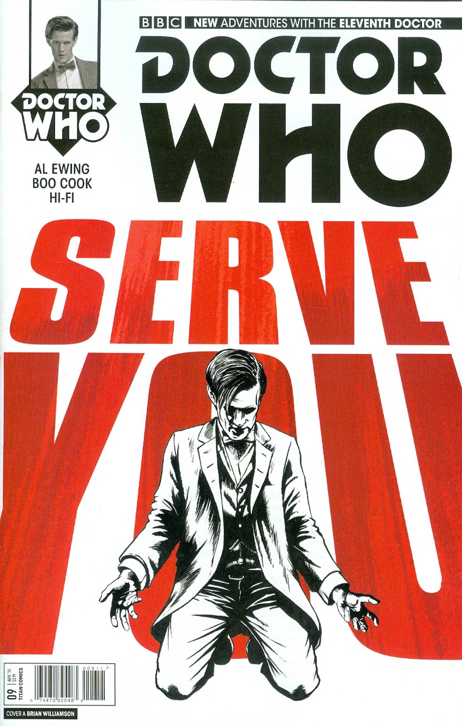 Doctor Who 11th Doctor #9 Cover A Regular Brian Williamson Cover