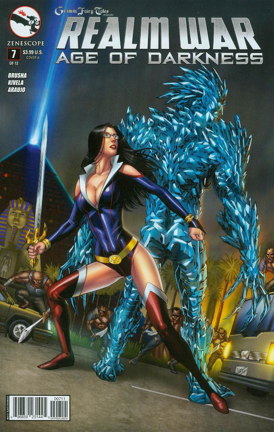 Grimm Fairy Tales Presents Realm War #7 Cover A Mike S Miller & Sanju Nivangune (Age Of Darkness Tie-In)