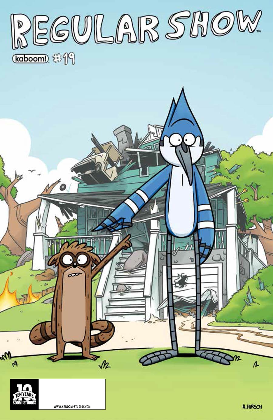 Regular Show #19 Cover A Regular Andy Hirsch Cover