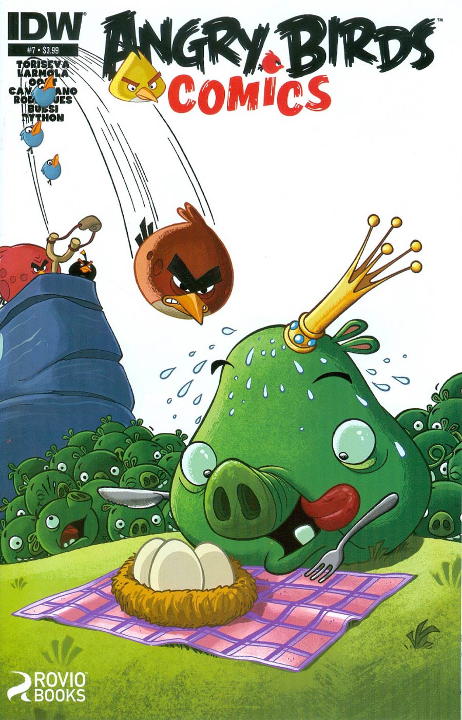 Angry Birds Comics #7 Cover A Regular Paco Rodriques Cover