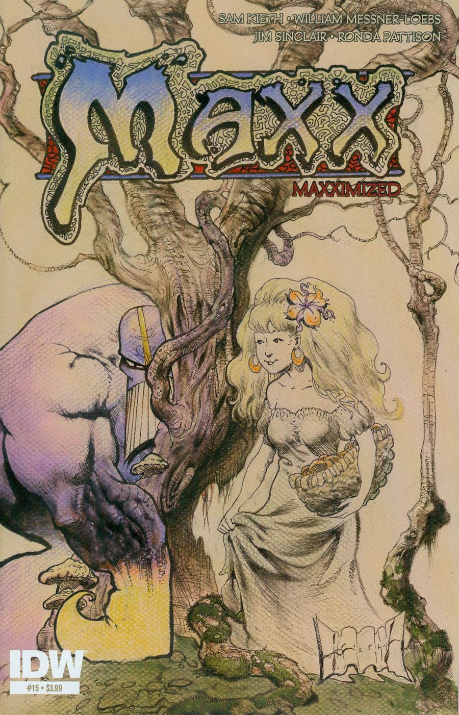 Maxx Maxximized #15 Cover A Regular Sam Kieth Cover