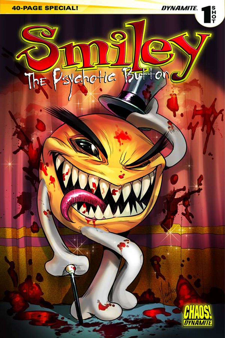 Chaos Smiley The Psychotic Button One Shot